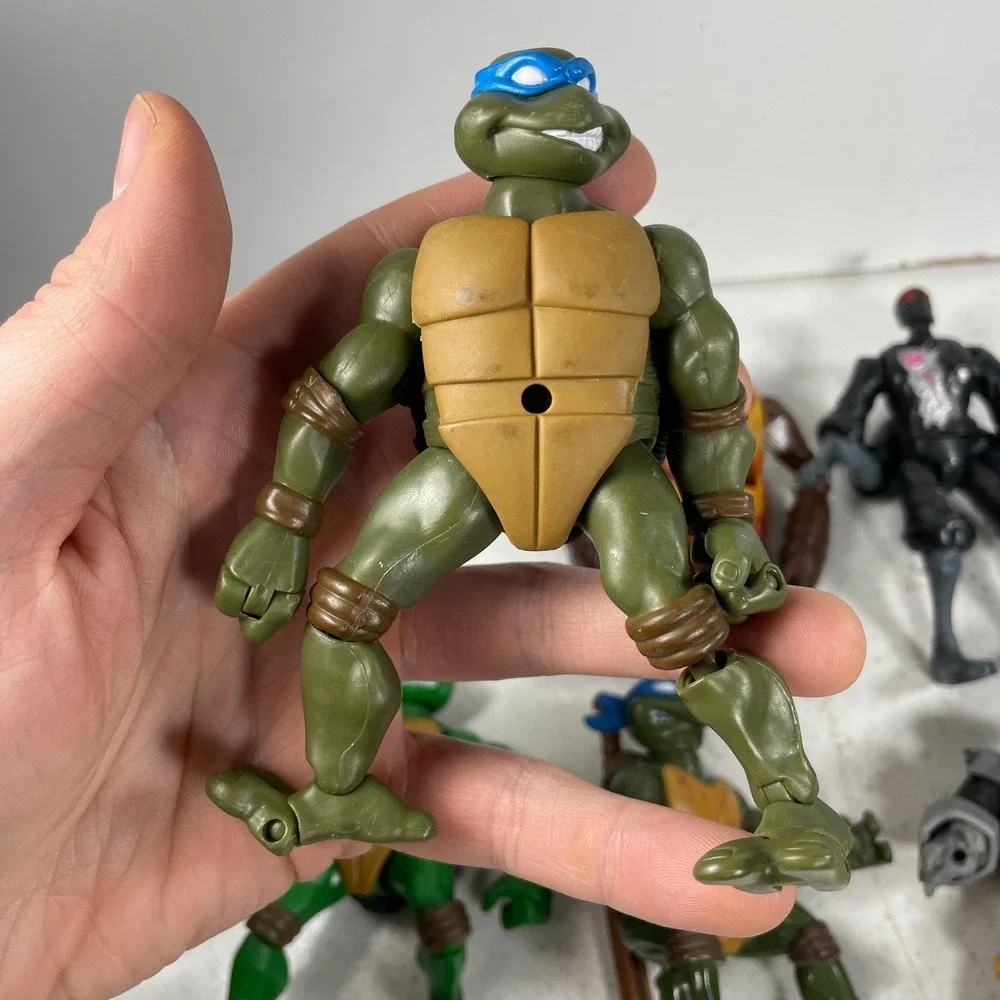 TMNT Ninja Turtles Action Figures Lot of 8 Cockroach Foot Soldier Metalhead